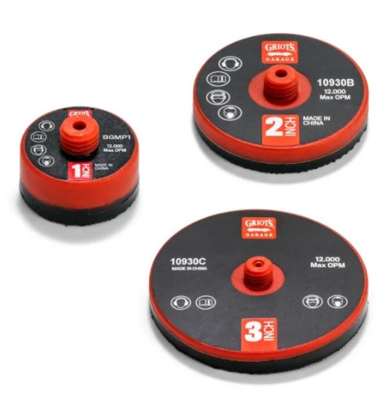 Griots Garage BOSS Micro 3-Zoll-Trägerplatte