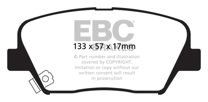 
                      
                        EBC 12+ Hyundai Azera 3.3 Greenstuff Front Brake Pads
                      
                    