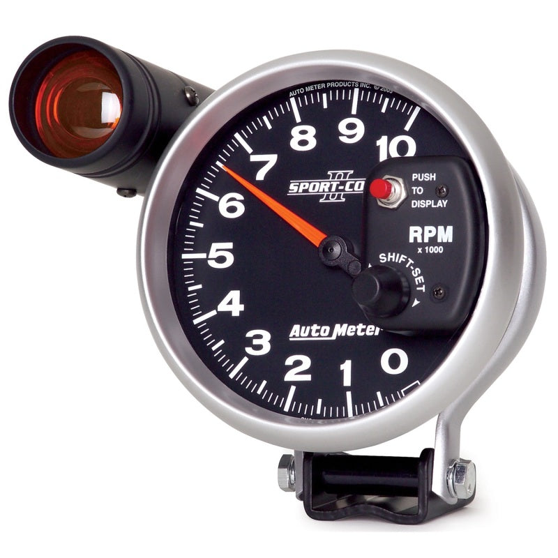 
                      
                        Autometer Sport-Comp II 5 inch 0-10000 RPM Pedestal Mount Tachometer Shift-Lite
                      
                    