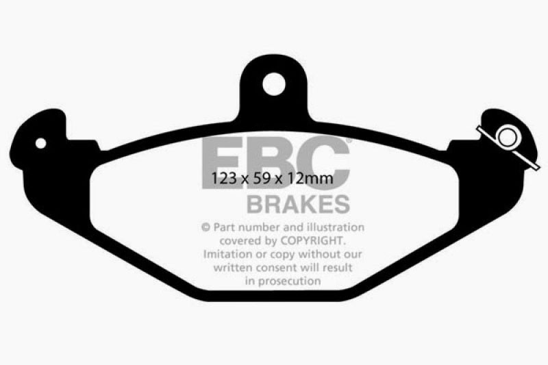 
                      
                        EBC 08+ Lotus 2-Eleven 1.8 Supercharged Redstuff Rear Brake Pads
                      
                    