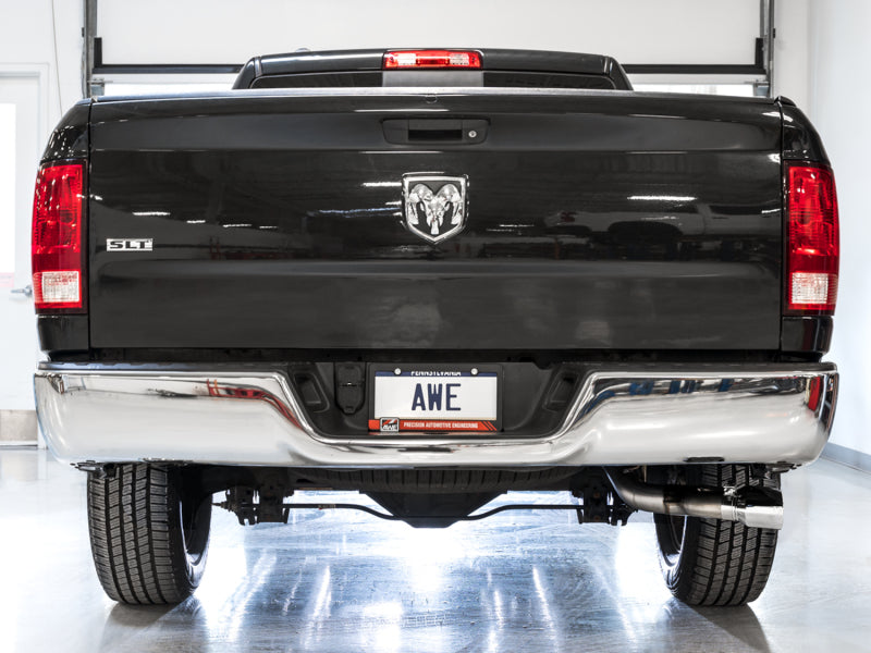 
                      
                        AWE Tuning 09-18 RAM 1500 5.7L (w/o Cutouts) 0FG Single Side Exit Cat-Back Exhaust - Chrome Tips
                      
                    