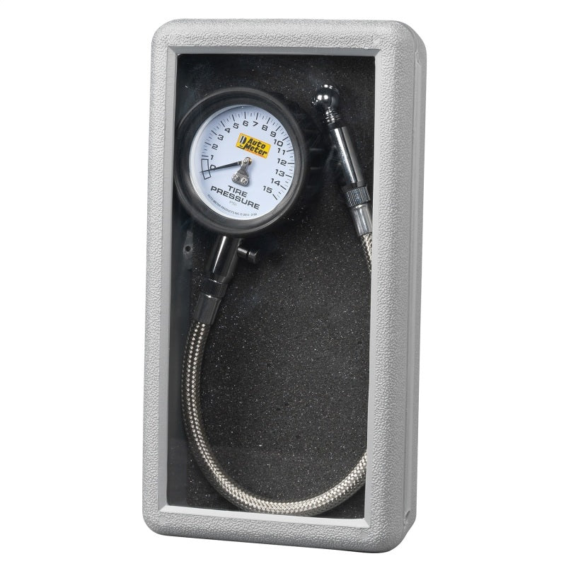 
                      
                        Autometer 0-15PSI Lo-Pressure Tire Pressure Gauge
                      
                    