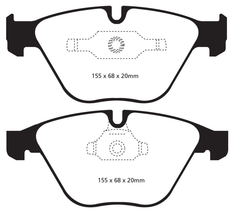 
                      
                        EBC 11+ BMW Z4 3.0 Twin Turbo iS (E89) Redstuff Front Brake Pads
                      
                    