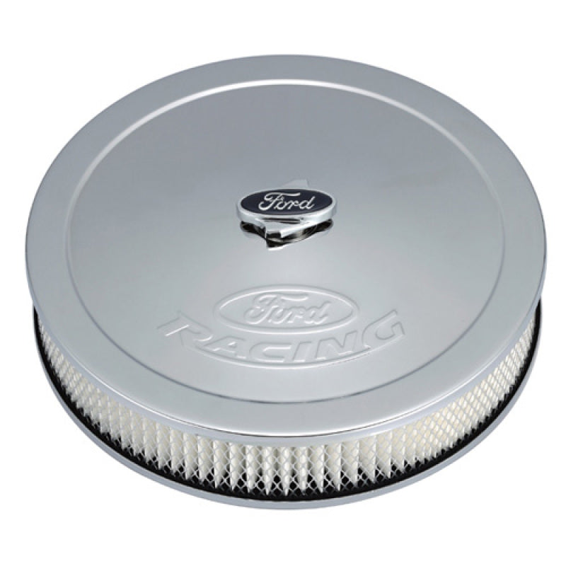 
                      
                        Ford Racing Chrome Air Cleaner w/ Emblem
                      
                    