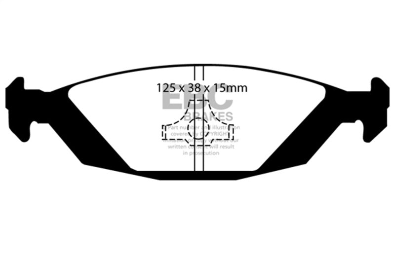 
                      
                        EBC Brakes Yellowstuff Performance Brake Pads
                      
                    