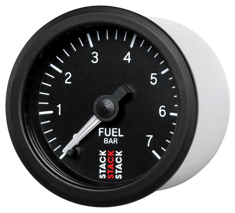 
                      
                        Autometer Stack 52mm 0-7 Bar M10 Male Pro Stepper Motor Fuel Pressure Gauge - Black
                      
                    