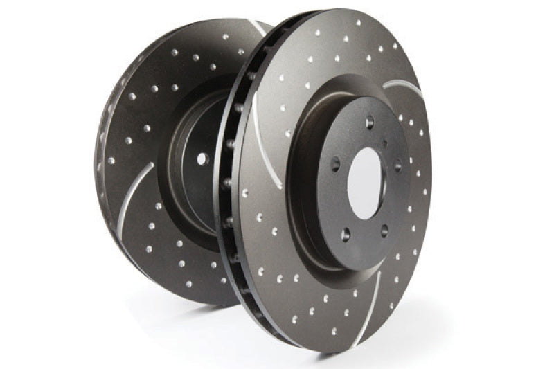 EBC 08-16 Mitsubishi Lancer Evo 10 2.0 Turbo (1-teiliger Rotor) GD Sport-Hinterradrotoren