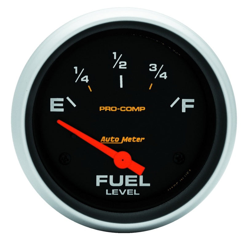 Autometer Pro-Comp 240E/33F Short Sweep Electronic Fuel Level Gauge