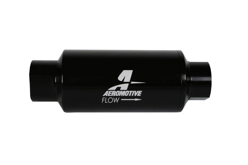 
                      
                        Aeromotive In-Line Filter 10AN 10 Micron Microglass Element Bright-Dip Black 2in OD
                      
                    