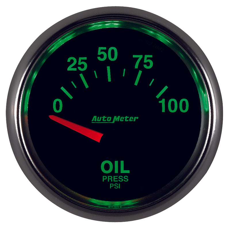 
                      
                        Autometer GS 0-100 PSI Short Sweep Electronic Oil Pressure Gauge
                      
                    