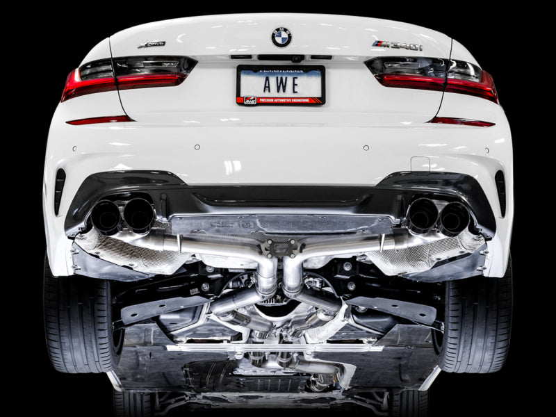 
                      
                        AWE Tuning 2019+ BMW M340i (G20) Track Edition Exhaust - Quad Diamond Black Tips
                      
                    