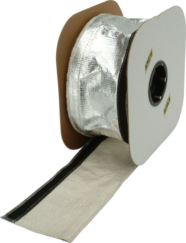 
                      
                        DEI Heat Shroud 2-1/2in x 50ft Spool - Aluminized Sleeving-Hook and Loop Edge
                      
                    