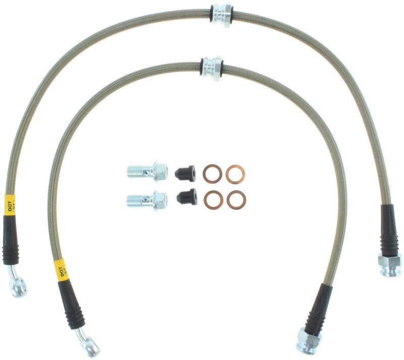 
                      
                        StopTech Stainless Steel Rear Brake lines for 03 MazdaSpeed Protege
                      
                    