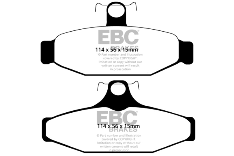 
                      
                        EBC 93-00 Aston Martin Virage 5.3 (AP Caliper) Redstuff Rear Brake Pads
                      
                    