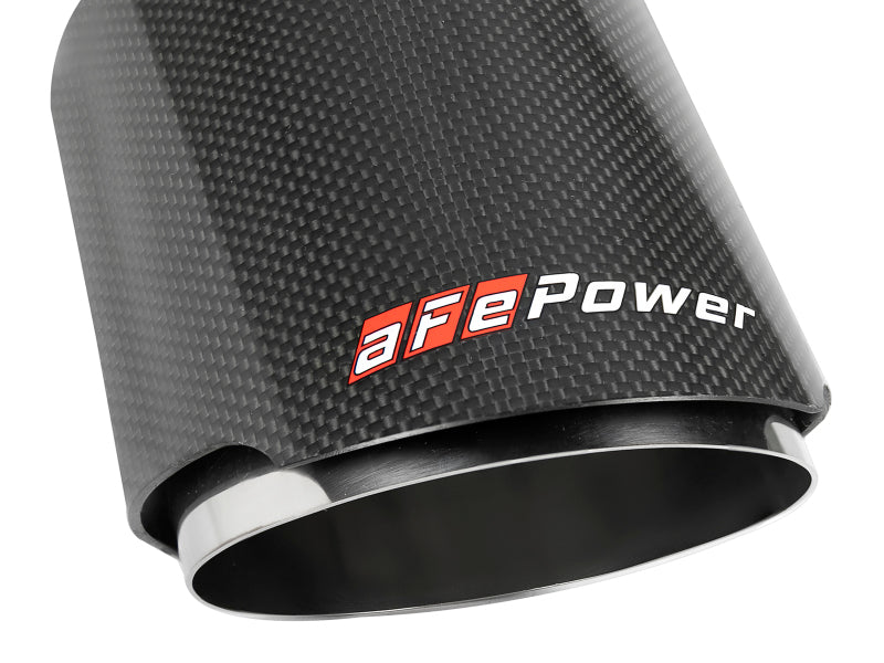 
                      
                        aFe MACH Force-Xp 304 SS Clamp-On Exhaust Tip 2.5in. Inlet / 4.5in. Outlet / 7in. L - Carbon Fiber
                      
                    