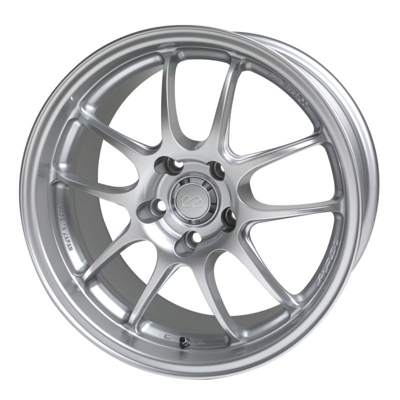 Enkei PF01 17x8.5 5x120 40mm Offset Silver Wheel