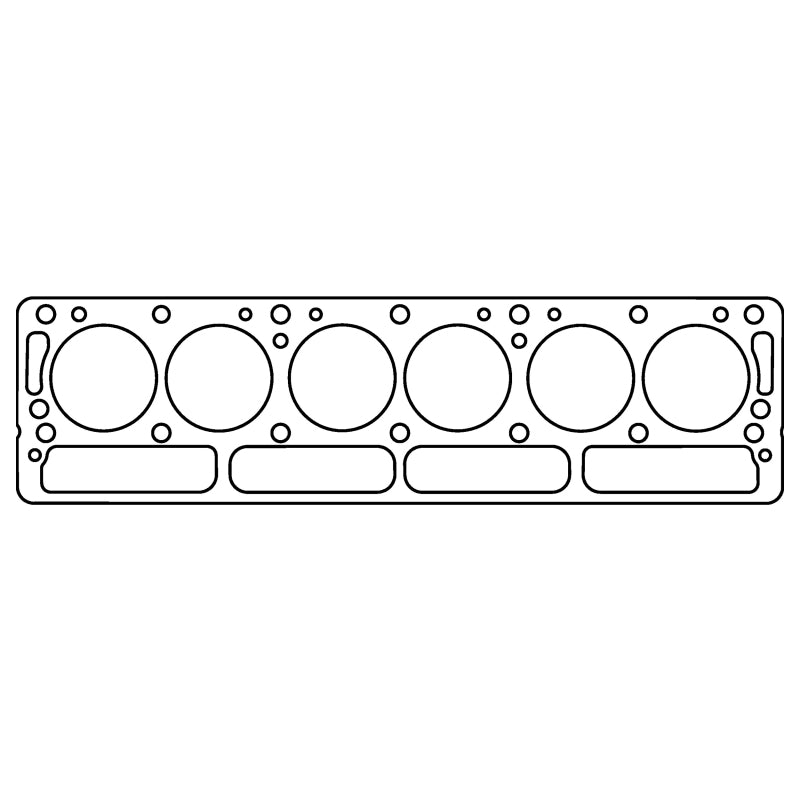 Cometic Triumph 1968-1971 TR6 I6 .063in Copper Cylinder Head Gasket-76mm Bore-Without Recessed Block