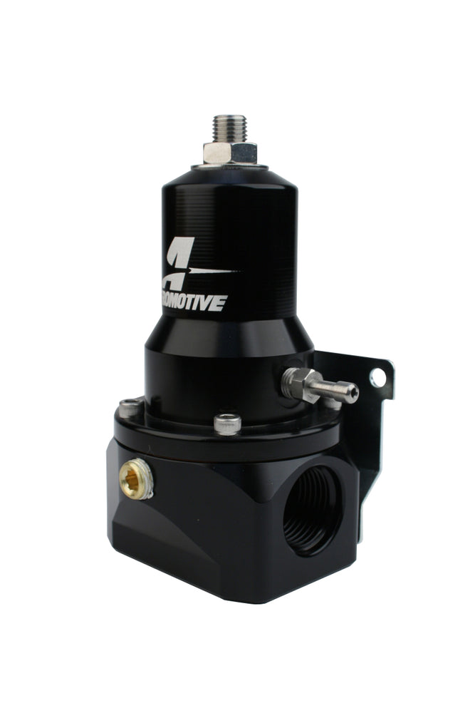 
                      
                        Aeromotive Regulator - 30-120 PSI - .313 Valve - 2x AN-10 Inlets / AN-10 Bypass
                      
                    