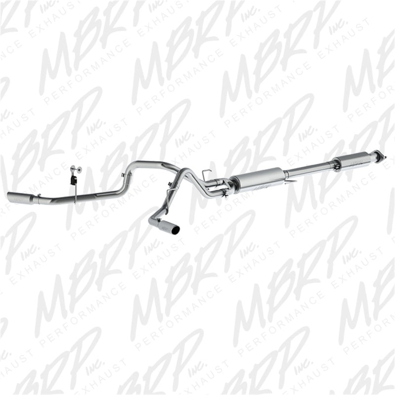 MBRP 2015 Ford F-150 5.0L 3in Cat Back Dual Split Side Exit AL Exhaust System