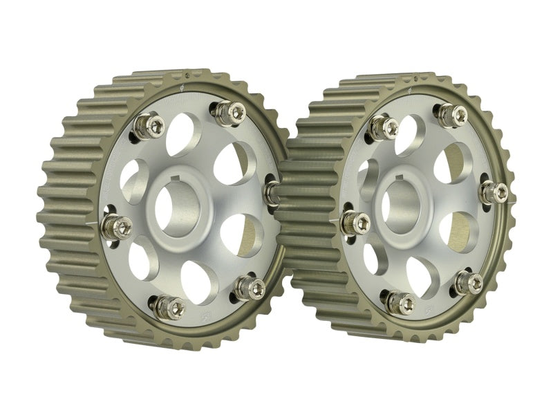
                      
                        Skunk2 Pro-Series 88-01 Honda B-Series/H23 DOHC 1.6/1.7/1.8/2.0/2.3L Cam Gears (Ti Color)
                      
                    