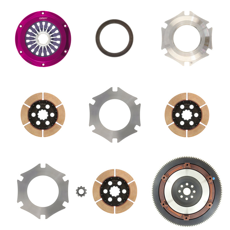 
                      
                        Exedy 2004-2014 Subaru Impreza WRX STI H4 Hyper Triple Cerametallic Clutch Rigid Disc Pull Type
                      
                    