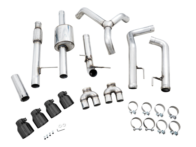 
                      
                        AWE Tuning 4. Generation GM 1500 5,3 l 0FG Catback Split Rear Exit (mit Stoßfängerausschnitten) – Quad Diamond Tips
                      
                    