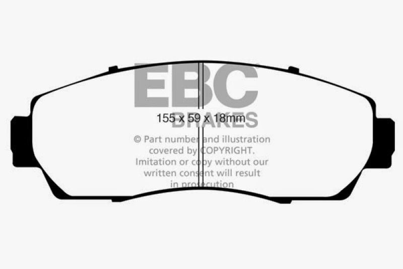 
                      
                        EBC Brakes Bluestuff Street and Track Day Brake Pads
                      
                    