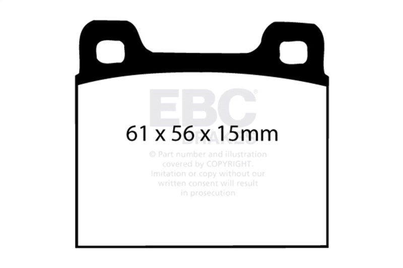 
                      
                        EBC 77-84 Alfa Romeo Alfasud 1.2 Greenstuff Front Brake Pads
                      
                    