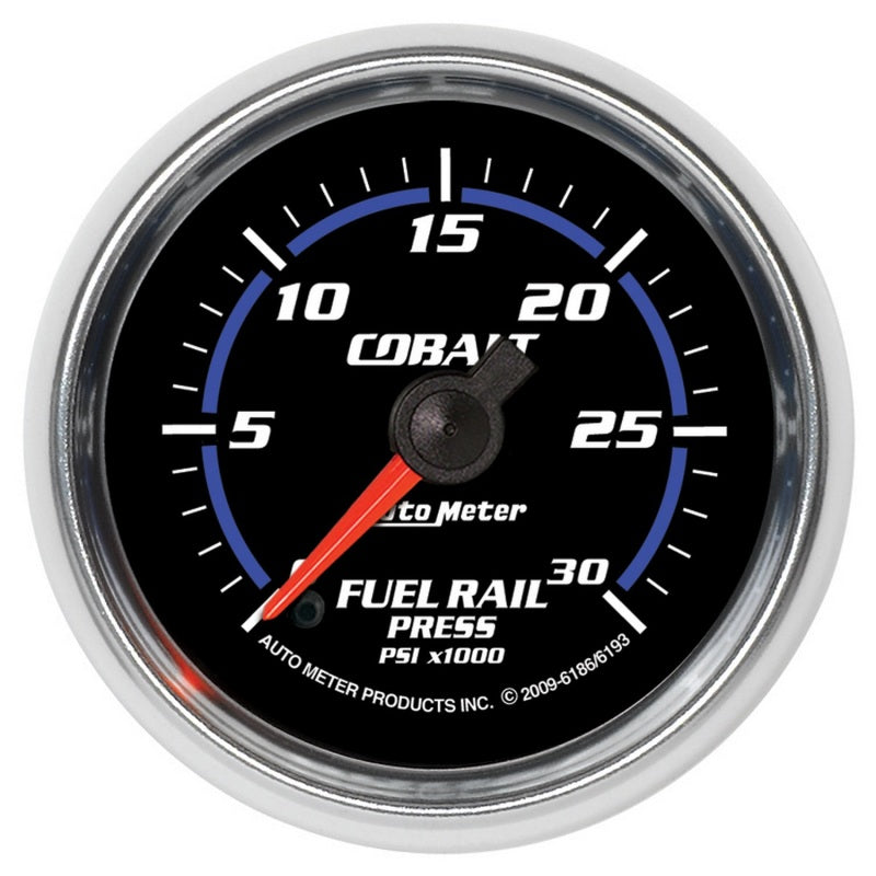 
                      
                        Autometer Cobalt 52mm 0-30,000 PSI F/S Electronic Diesel Fuel Rail Pressure Gauge (Cummins 5.9L)
                      
                    