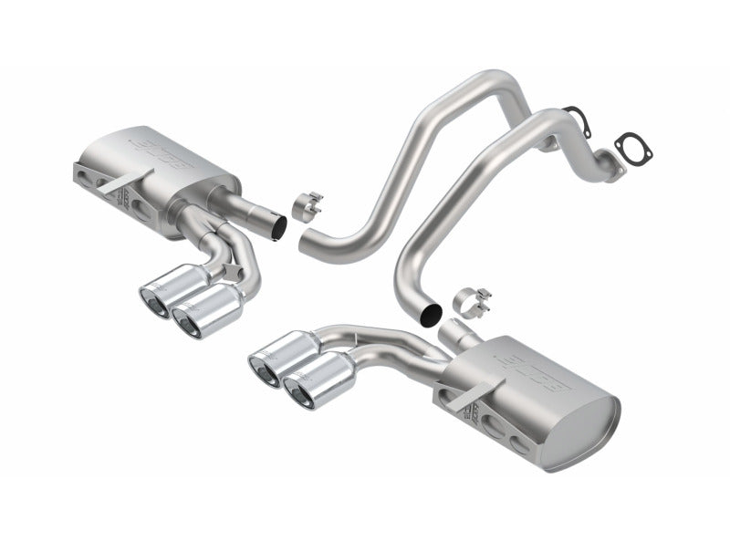 Borla 97-04 Chevrolet Corvette 5.7L 8cyl S-Type SS Catback Exhaust