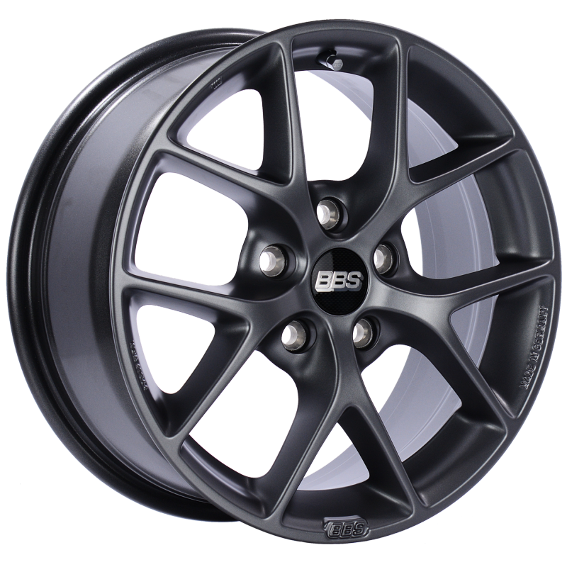 BBS SR 16x7 5x114.3 ET45 Satin Grey Wheel -82mm PFS/Clip Required