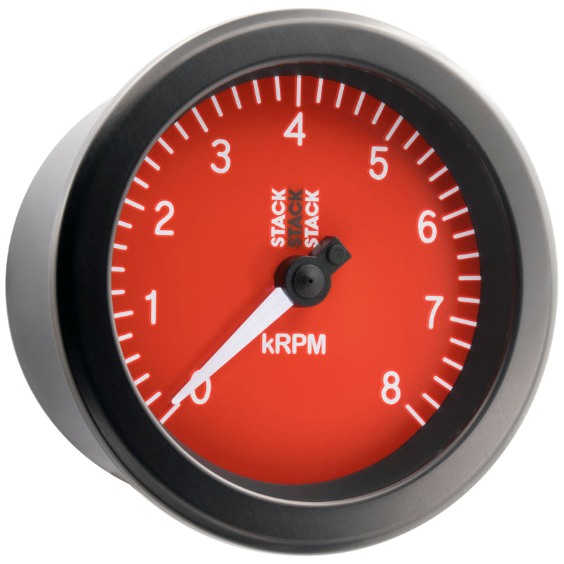 
                      
                        Autometer Stack Sport 88mm 0-8K RPM Tachometer - Red
                      
                    