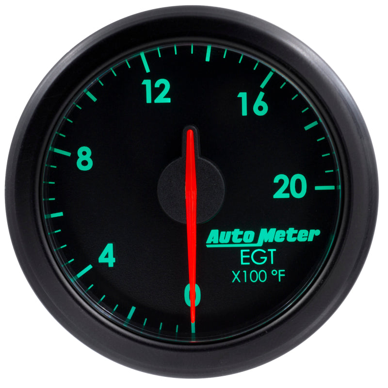 
                      
                        Autometer Airdrive 2-1/16in EGT Gauge 0-2000 Degrees F - Black
                      
                    