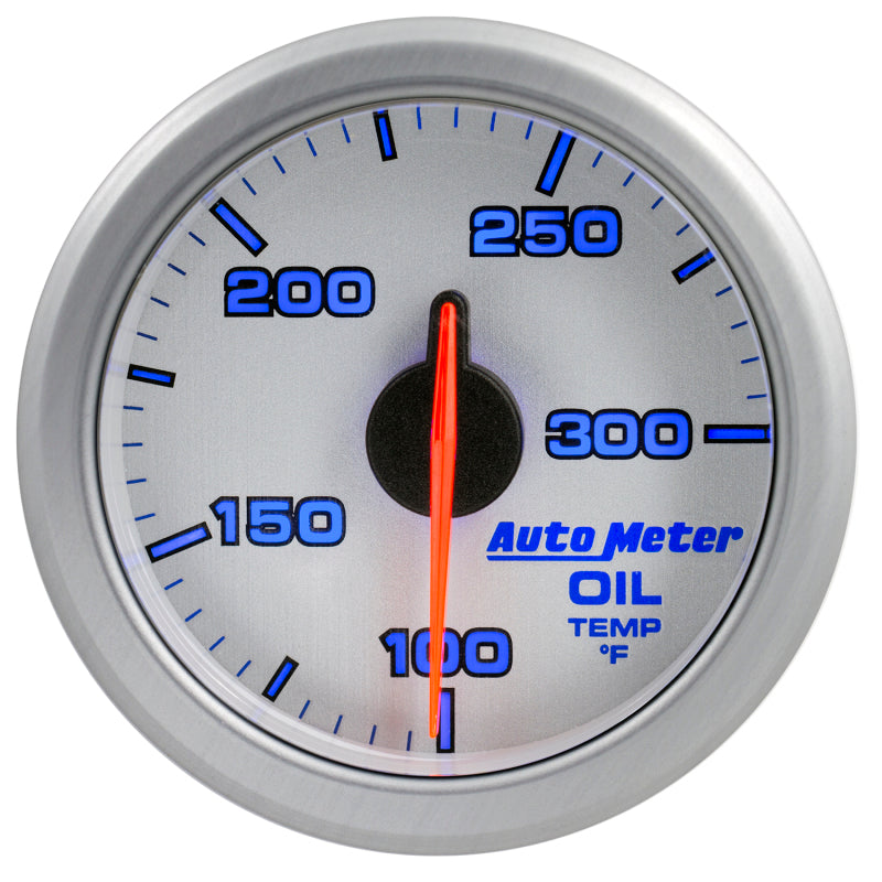 
                      
                        Autometer Airdrive 2-1/6in Oil Temp Gauge 100-300 Degrees F - Silver
                      
                    