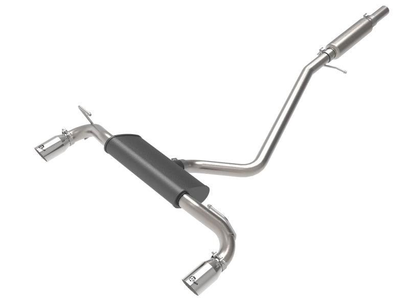 aFe Ford Bronco Sport 21-22 L3-1.5L (t)/L4-2.0L (t) układ wydechowy Cat-Back Vulcan - polerowane końcówki