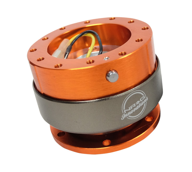 
                      
                        NRG Quick Release Gen 2.0 - Orange Body / Titanium Chrome Ring
                      
                    