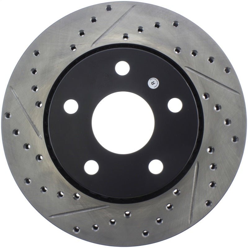 
                      
                        StopTech 07-13 Jeep Wrangler Drilled Right Front Rotor
                      
                    