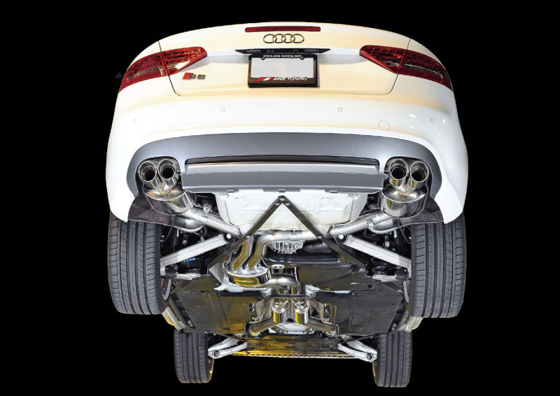 
                      
                        AWE Tuning B8 / B8.5 S5 Cabrio Touring Edition Exhaust - Resonated - Diamond Black Tips
                      
                    