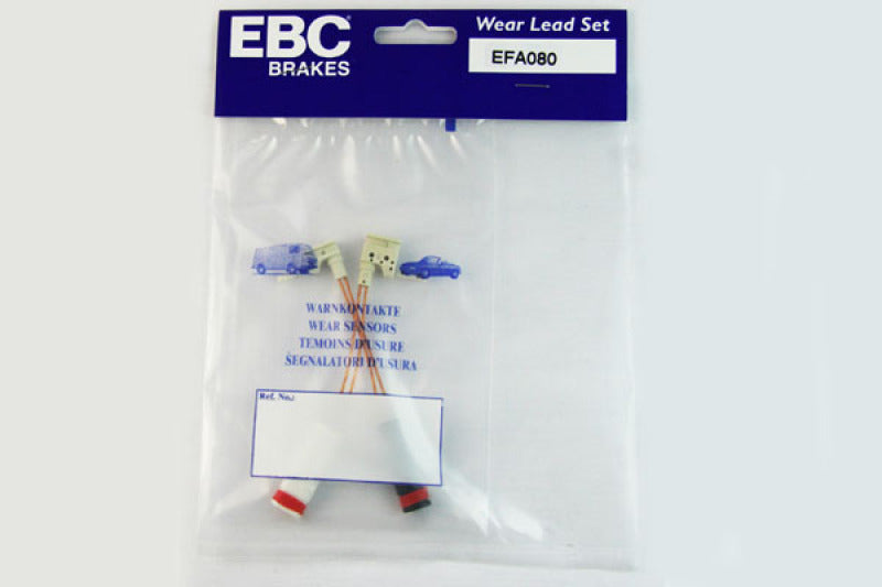 
                      
                        EBC 02-04 Mercedes-Benz C32 AMG (W203) 3.2 Supercharged Front Wear Leads
                      
                    