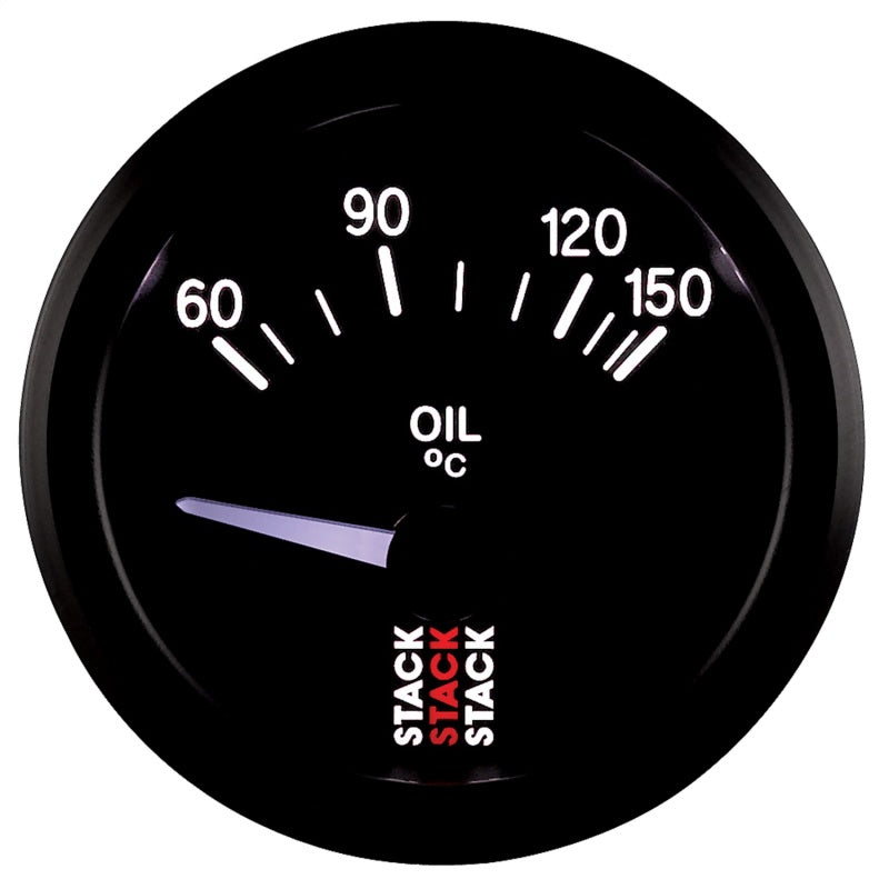 
                      
                        Autometer Stack 52mm 60-150 Deg C M10 Male Electric Oil Temp Gauge - Black
                      
                    