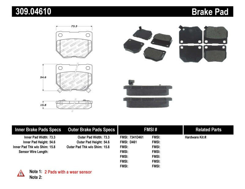 
                      
                        StopTech Performance 06-07 WRX Rear Brake Pads
                      
                    