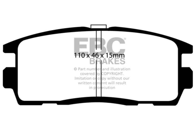 
                      
                        EBC 10+ Chevrolet Equinox 2.4 Greenstuff Rear Brake Pads
                      
                    