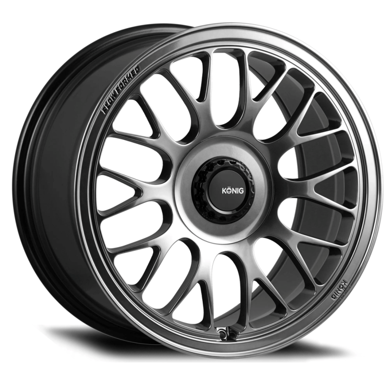 Konig MRK1 19X8.5 5X114.3 ET43 Hyper Carbon - Gloss Black Gear Cap/Logo/Cover Plate