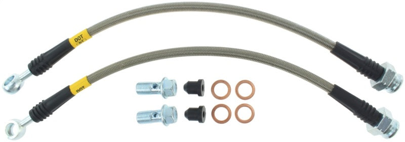 
                      
                        StopTech 89-98 Nissan 240SX (OE Upgrade) Stainless Steel Rear Brake Lines
                      
                    