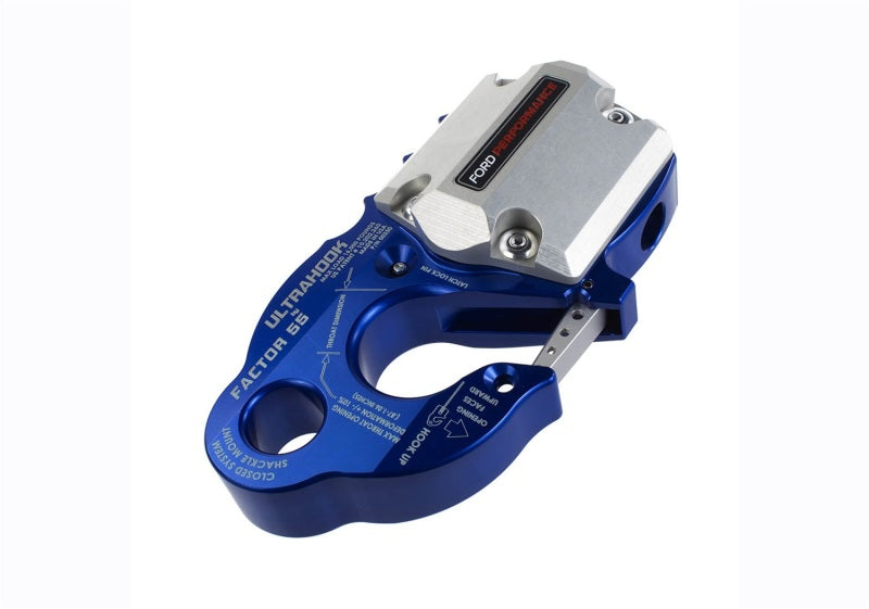 
                      
                        Ford Racing Factor 55 UltraHook mit Seilschutz – Blau
                      
                    