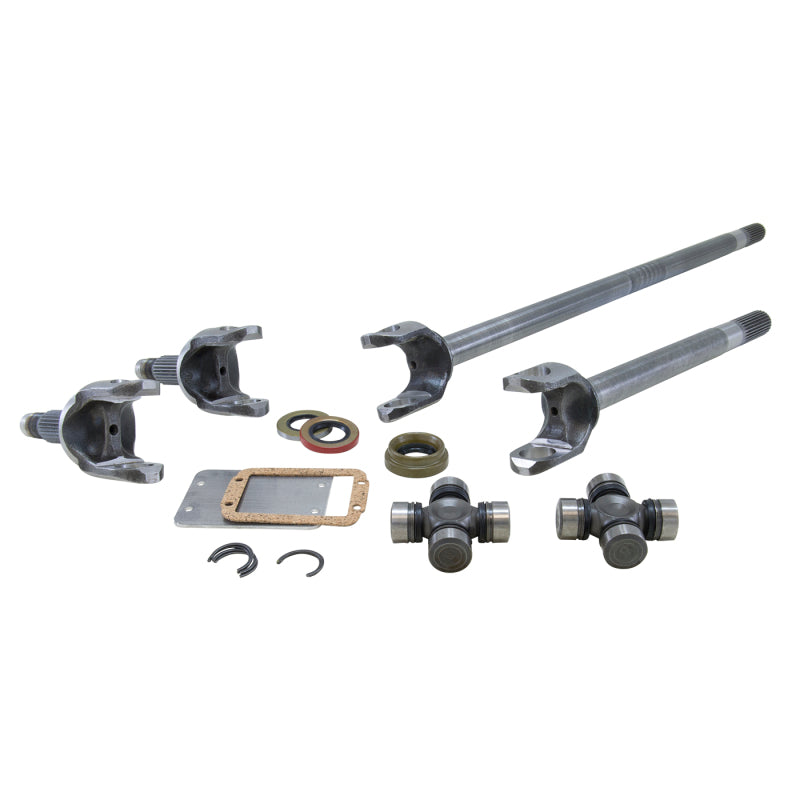 
                      
                        Yukon Gear Chromoly Front Axle Kit for Dana 30 w/27 Spline & 1310 U-Joints
                      
                    