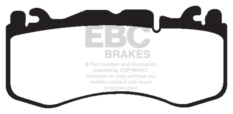 
                      
                        EBC 12+ Aston Martin Vantage 4.7 Yellowstuff Front Brake Pads
                      
                    