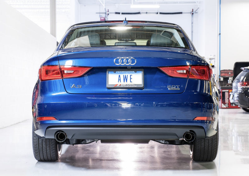 
                      
                        AWE Tuning Audi 8V A3 Touring Edition Exhaust - Dual Outlet Diamond Black 90 mm Tips
                      
                    