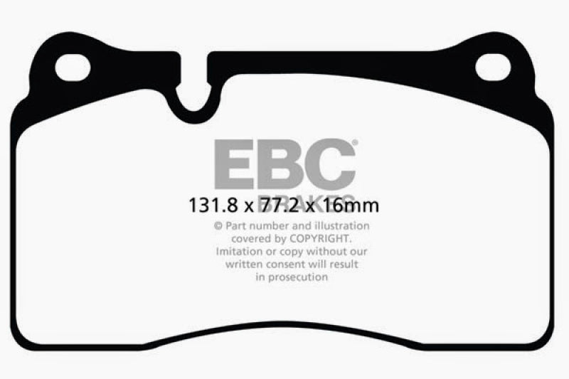 
                      
                        EBC Brakes Redstuff Ceramic Brake Pads
                      
                    