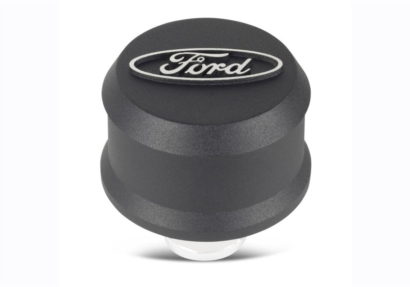 Ford Racing Slant Edge Breather - Black